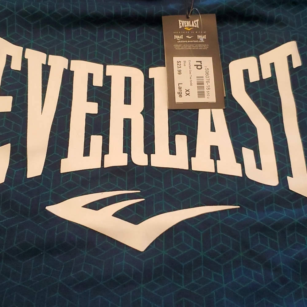 Blue Everlast T -Shirt 2xl